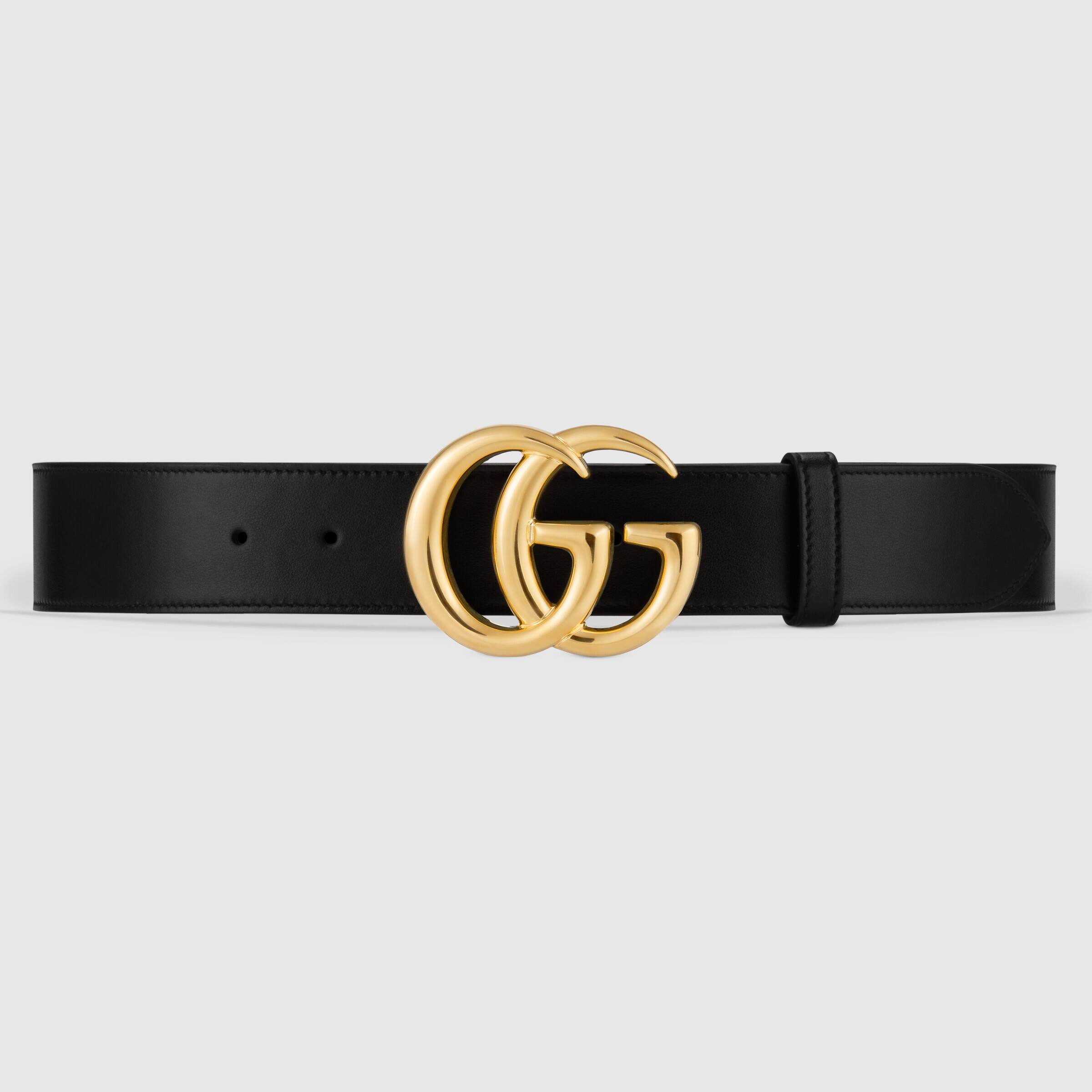 Gucci 40mm Gg Buckle Leather Belt  Gucci marmont belt, Gucci belt, Tan  leather belt